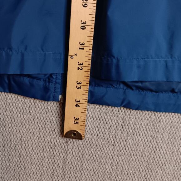 Nike Vintage Windbreaker Jacket XL Blue Y2K Embroidered Swoosh Track Performance - Picture 13 of 15